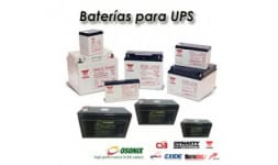 Baterias selladas - Servicio Integral y Soporte de Datos