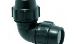 Codo 90° compresion