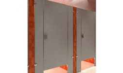 Mamparas con acabado fenolico estructurado - Mamparas Puertas y Accesorios