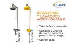 Regaderas lavaojos - Alliance Safety
