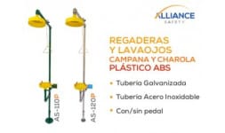 Regaderas lavaojos - Alliance Safety