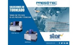 Tornos cnc tipo suizo de cabezal deslizante - Presotec