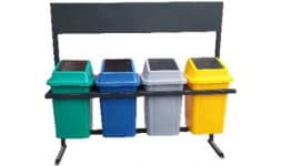 Basureros para clasificacion de basura de plastico - Maquilas de Rotomoldeo