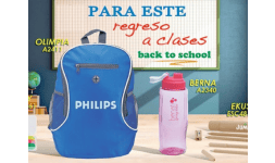 Mochila con logo - Grupo Comercial L&L