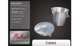 Cubetas industriales - Acero y Equipo Inoxidable PROACE