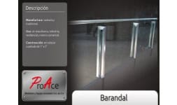 Barandales de acero inoxidable - Acero y Equipo Inoxidable PROACE