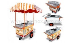 Carros para hot dogs - Abastecedora de Equipos Inoxidables SERVINOX