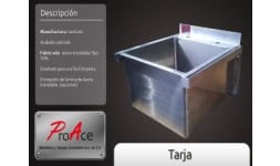 Tarjas - Acero y Equipo Inoxidable PROACE