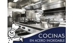 Cocinas en acero inoxidable Coriat