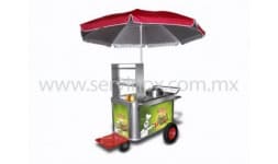 Carritos para comida rapida - Abastecedora de Equipos Inoxidables SERVINOX