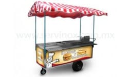 Carros para hotdogs - Abastecedora de Equipos Inoxidables SERVINOX