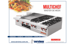 Estufas comerciales - Abastecedora de Equipos Inoxidables SERVINOX