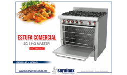 Estufas comerciales - Abastecedora de Equipos Inoxidables SERVINOX