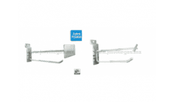 Ganchos con porta precio - Productos JM Villegas