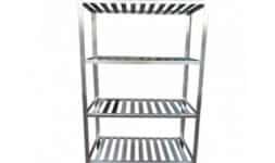 Anaqueles tipo marimba - Ainox