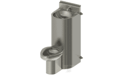 Muebles para baño de acero inoxidable Hynox