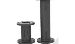 Carrete bridado de fierro fundido para agua potable
