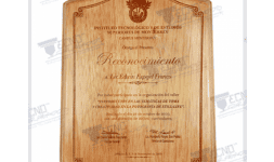 Reconocimientos en madera - Tecnograbados