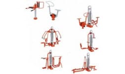 Gimnasios urbanos para parques - Maquilas de Rotomoldeo