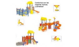 Juegos recreativos para parques de plastico - Maquilas de Rotomoldeo