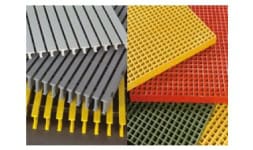 Rejillas industriales de fibra de vidrio