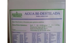 Agua bidestilada - Hidroquímica de México