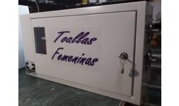 Maquinas expendedoras de toallas sanitarias - Corporativo Olme