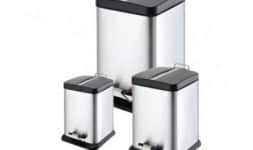 Botes de basura de acero inoxidable para oficinas - Comercializadora MAPANA