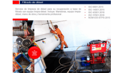 Filtrado de diesel - Productos Especiales del Sureste