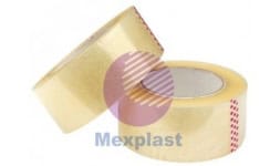 Cinta transparente con impresion - Mexplast