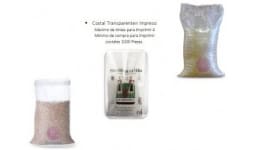 Costales de rafia transparente con y sin impresion - Mexplast