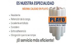 Pelicula de polietileno estirable - Distribuidora de Suministros Industriales Tibet