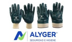 Guantes de algodon recubierto con nitrilo - Grupo Alyger S.A. de C.V.