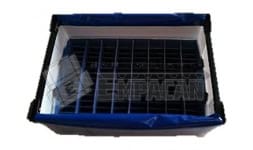 Cajas corrugadas plasticas - Empaques Cantú