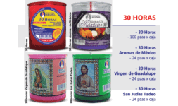 Veladoras - Productos Aramo