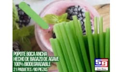 Popotes biodegradables - Mil Envases