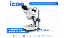 Microscopio estereoscopico para analizar en tercera dimension - Dycelab