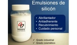 Emulsiones de silicon grado cosmetico