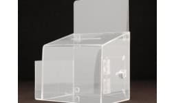 Buzon de sugerencias tamaño carta en acrilico - Acriformados Plásticos