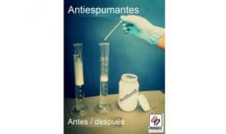 Emulsiones antiespumantes para tratamiento de aguas residuales - Provista
