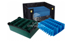 Dunnage de plastico corrugado - Easy Empaques