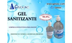 Gel sanitizante para manos - Gelsac