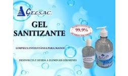 Alcohol en gel sanitizante - Gelsac