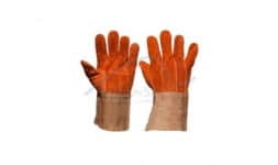 Guantes de carnaza largos - Hill Safe