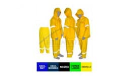 Juego de saco y pantalon impermeable con reflejante diamantado - Hill Safe