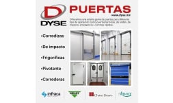 Puertas canaleras para congelacion - Distribuciones y Soluciones Especializadas