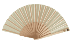 Abanicos con publicidad serigrafiado o grabado láser