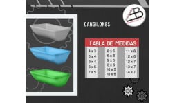 Cangilones de plastico - ABConveyors S.A. de C.V.