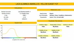 Amarillo 6 laca sc - LAF Food Colors