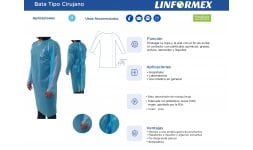 Batas desechables - Linformex